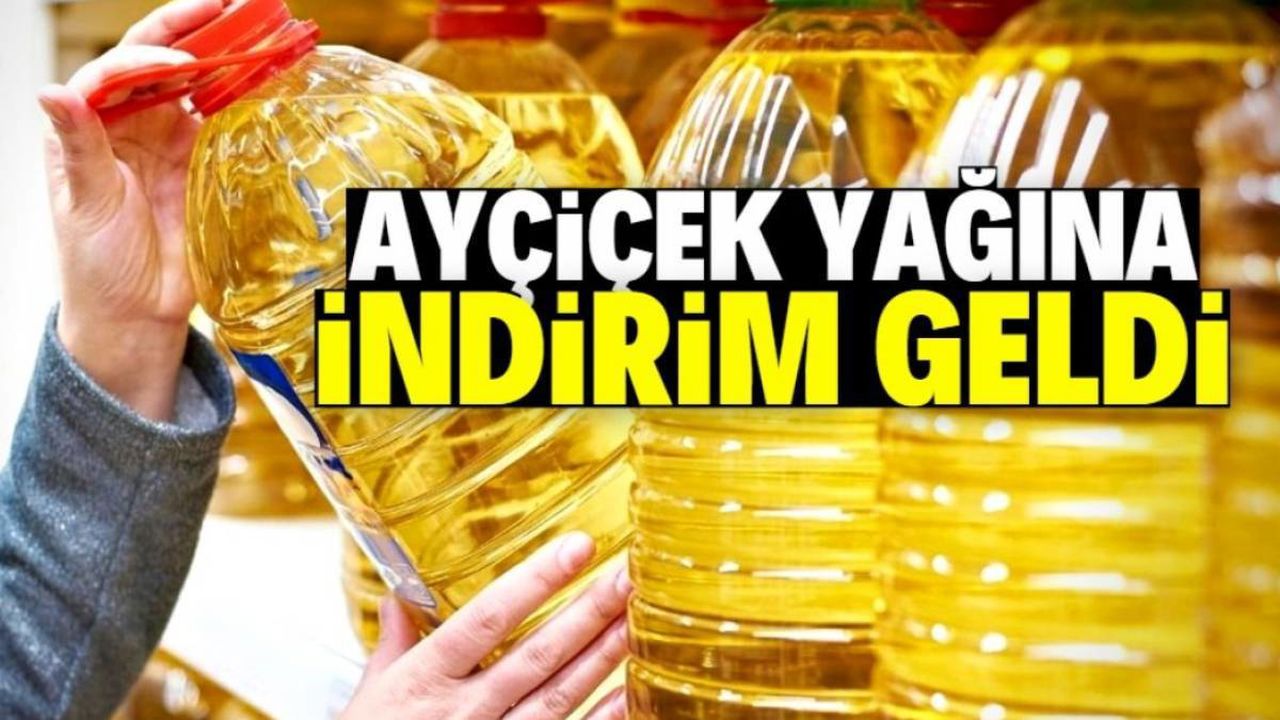Mutfakta Bayram Havası: 5 Litrelik Ayçiçek Yağında Sert İndirim